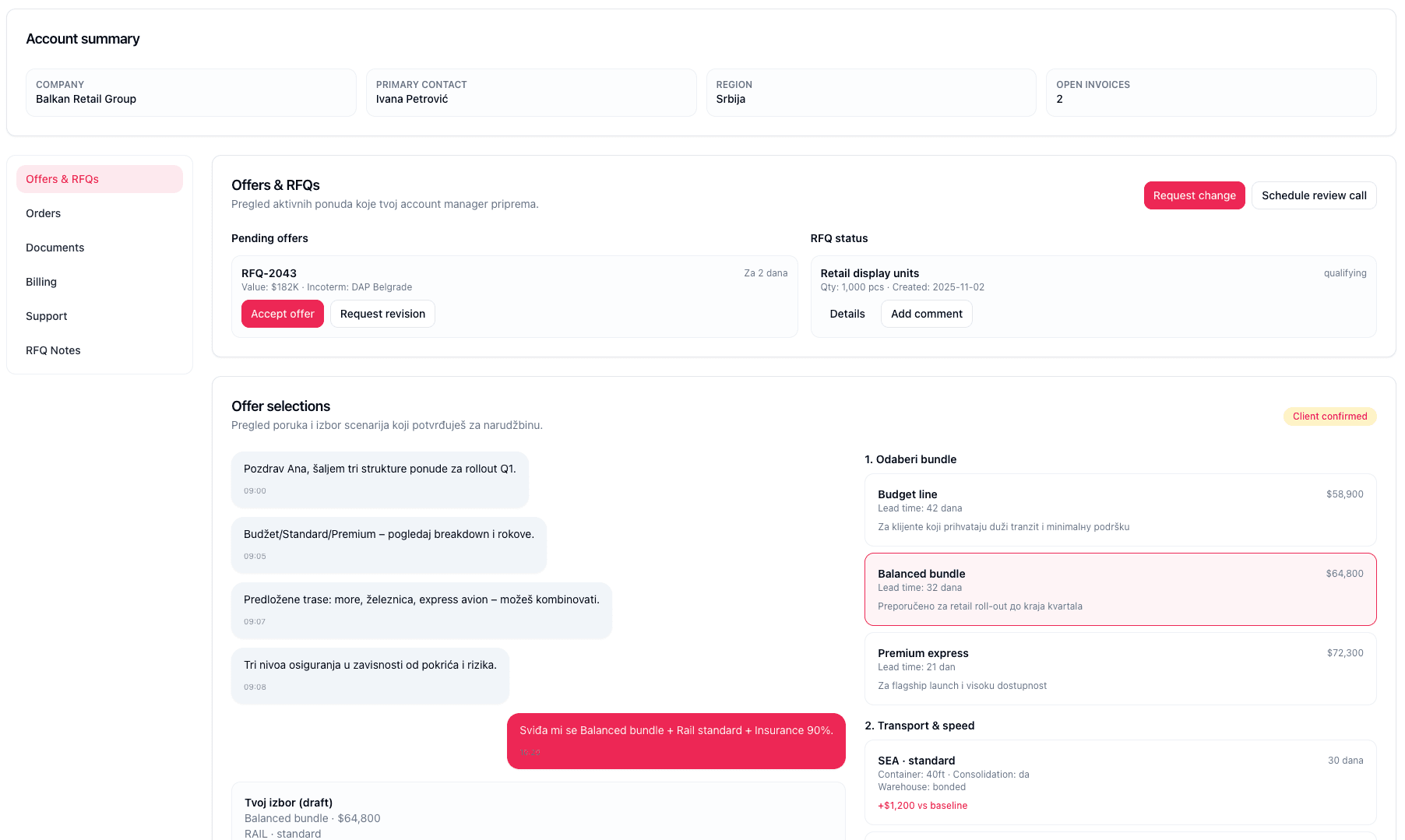 Papillon Platform Dashboard